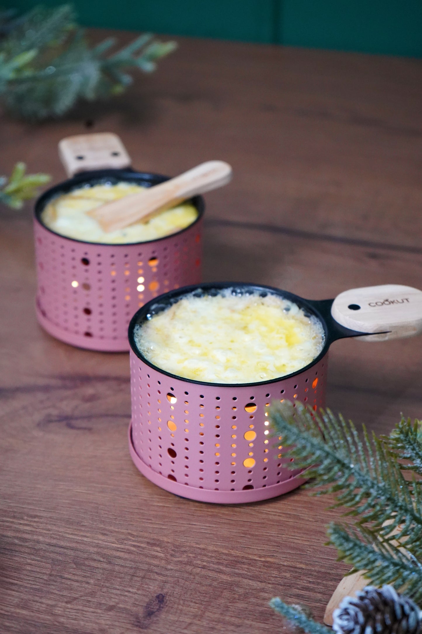 RACLETTE A LA BOUGIE POUR 2