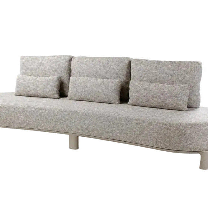 NIMBO- 3 PLACES ALU TOPO TISSAGE STONE